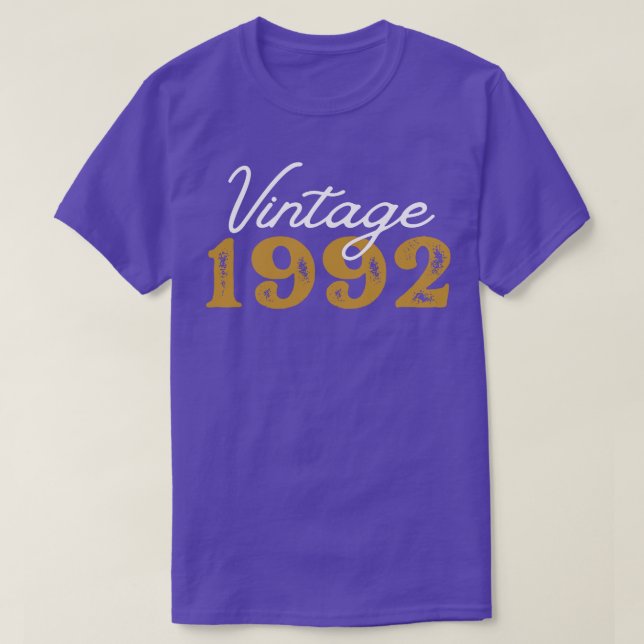 Vintage 1992 21 t shirt (Design framsida)