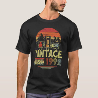 Vintage 1992 som gjordes 1992 30års födelsedag 30  t shirt