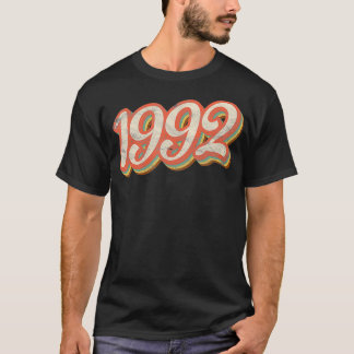 Vintage 1992 Tet 29:e födelsedag Retro 29 år gamma T Shirt