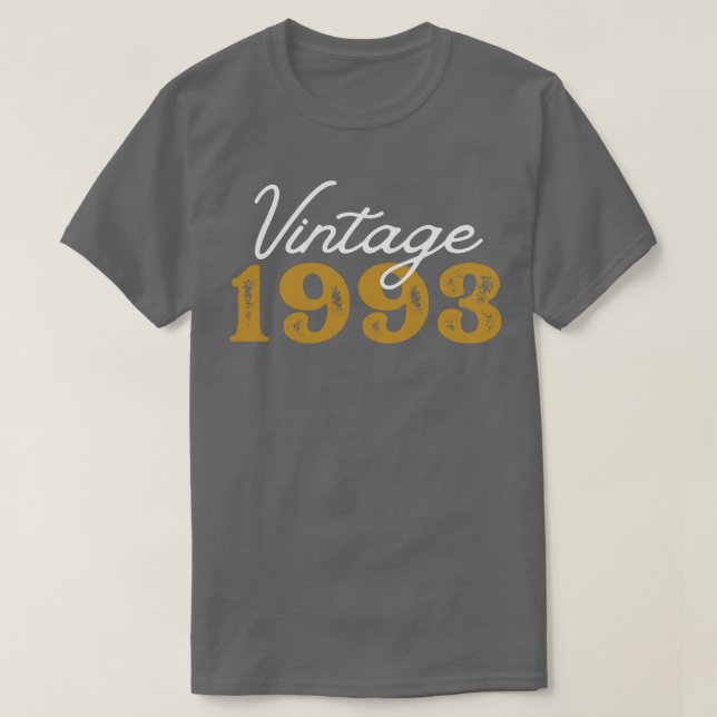 Vintage 1993 20 t shirt (Design framsida)
