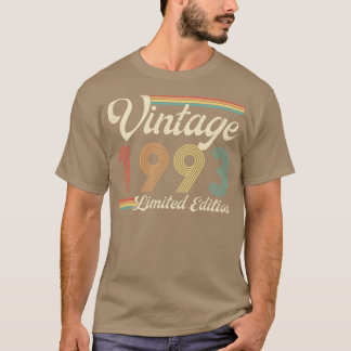 Vintage 1993 Begränsad utgåva 30 år gammal födelse T Shirt