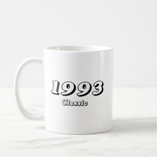 Vintage 1993 Classic Retro Design Kaffemugg