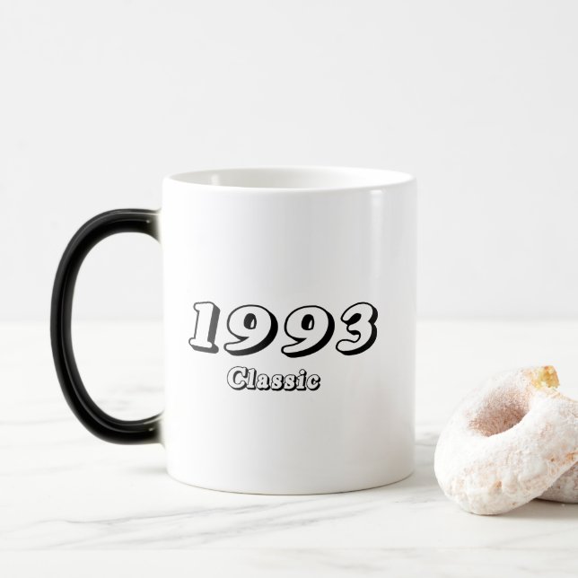 Vintage 1993 Klassisk Retrodesign Magisk Mugg (Med munk)