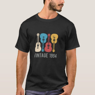 Vintage 1994 Classic Ukulele Guitar Music 30:e bir T Shirt