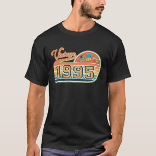 Vintage 1995 för manar kvinnor Retro 90-talet T Shirt