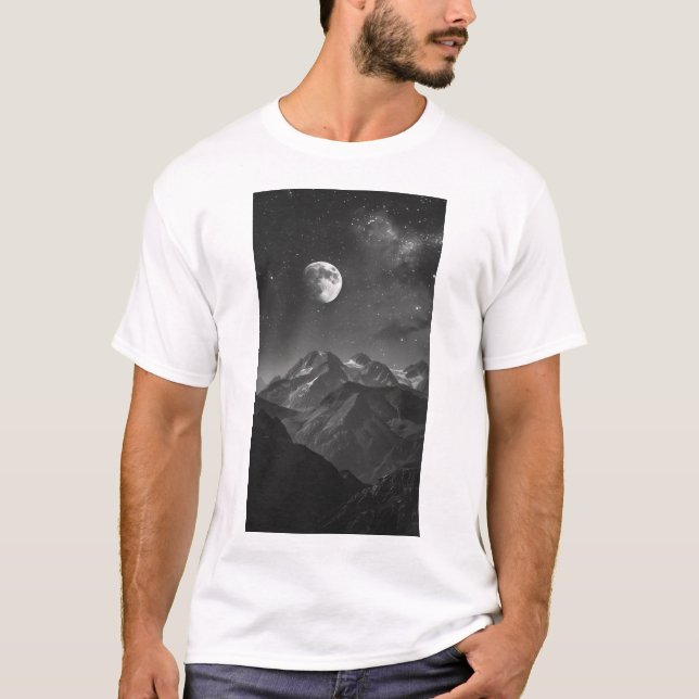 Vintage 1995 Retro Sunset Graphic T-Shirt (Framsida)