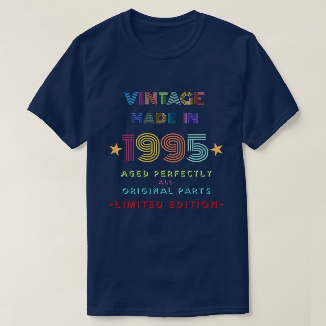 Vintage 1995 t shirt (Design framsida)