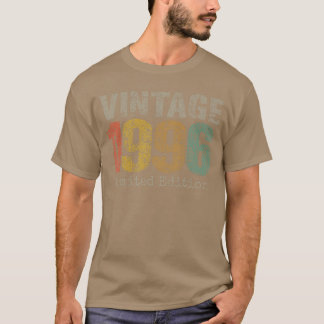 Vintage 1996 Limited Edition 29-årspresenter 2 T Shirt