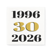 Vintage 1996 Milestone 30-årsdag