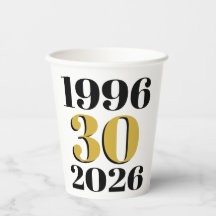 Vintage 1996 Milestone 30th Birthday