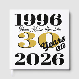 Vintage 1996 Milestone 30th Birthday   Gästböcker