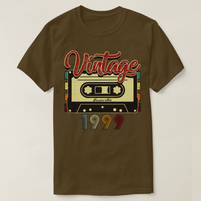 Vintage 1999 Underbarare kassettband T Shirt (Design framsida)