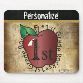 Vintage 1:a Klass skollärare Musmatta