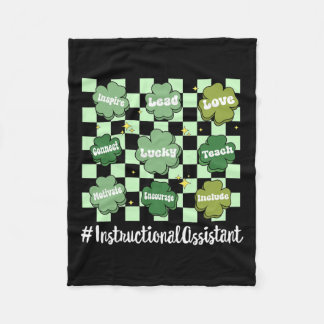 Vintage 1 Lucky Instructions Istant St Patrick Fleecefilt