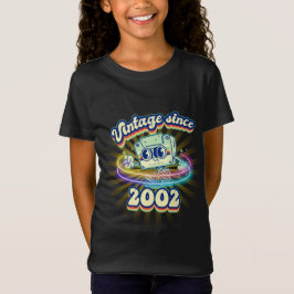 Vintage 2002 Kassettband 23:e födelsedagskorrigeri T Shirt