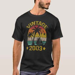 Vintage 2003, 20:e födelsedagen 20 år O T Shirt
