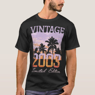 Vintage 2003 Begränsad utgåva 19:e födelsedagen 19 T Shirt