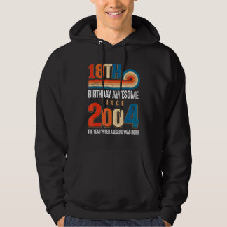 Vintage 2004 18:e födelsedagen Legenden var Hoodie