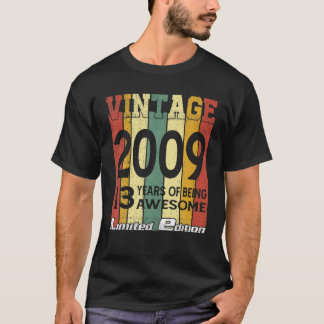 Vintage 2009: 13 år sedan Fantastisk blev 13:e föd T Shirt