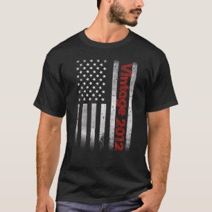 Vintage 2012 10 års ålder Manar och kvinnor 10:e f T Shirt