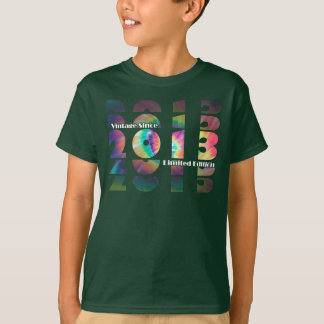 Vintage 2013 Begränsad Edition Tie Dye Gifts for 1 T Shirt