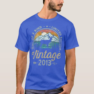 Vintage 2013 Begränsad utgåva, Hjort 9 år gamla gå T Shirt