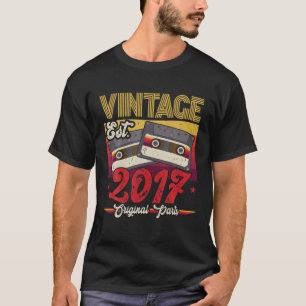 Vintage 2017 Originaldelar - praktiskt 5 år gammal T Shirt