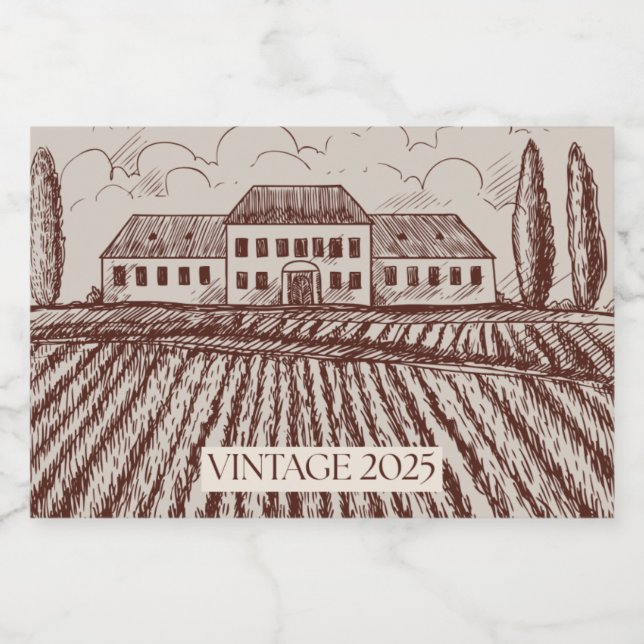 Vintage 2025 (Enkel etikett)