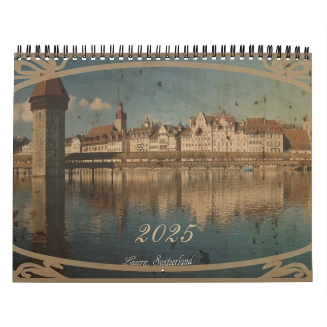 vintage 2025 kalender (Omslag)
