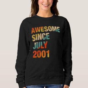 Vintage 21:a födelsedagen Fantastisk Sedan juli 20 T Shirt