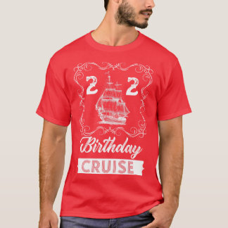 Vintage 22:e födelsedagsraket t shirt