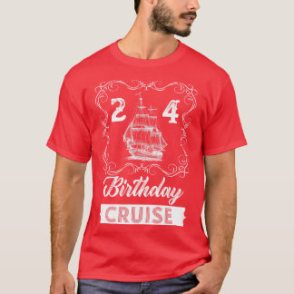Vintage 24:e födelsedagsraket t shirt
