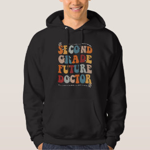 Vintage 2:a Klass framtida Doktor tillbaka till Sc Hoodie