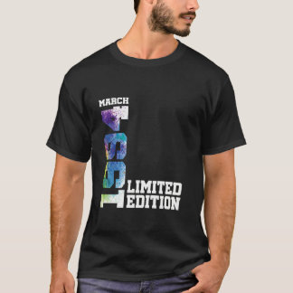 Vintage 30 Begränsada utgåvan, födelsedag I, mars  T Shirt