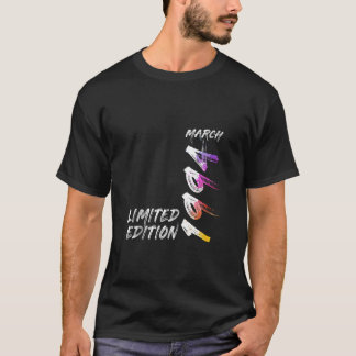 Vintage 30 Födelsedag I Begränsad utgåva, mars 199 T Shirt