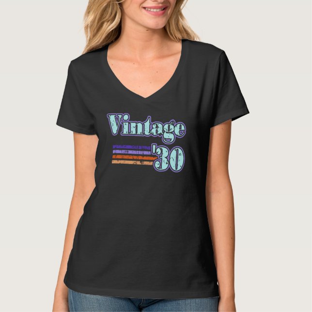 Vintage 30 t shirt (Framsida)