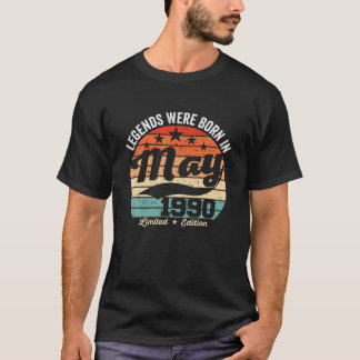 Vintage 32:e födelsedagsljud föddes i maj 1999 t shirt