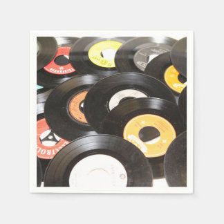Vintage 45 rpm-poster pappersservett