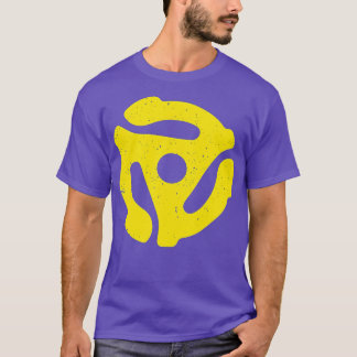 Vintage 45 rpm Vinylposteradaptermusik T Shirt