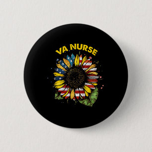 Vintage 4 juli Va Nurse Patriotic Real Americ Knapp