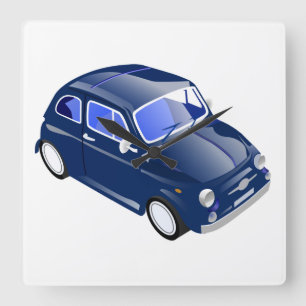 Vintage 500 fyrkantig klocka