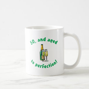 Vintage 50:e födelsedagspresent kaffemugg