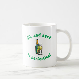 Vintage 50:e födelsedagspresent kaffemugg