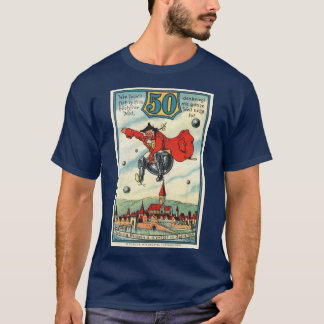 Vintage 50 Pfennig Notgeld Banknote T-shirt: Baron T Shirt