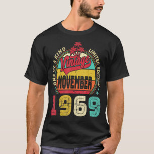 Vintage 53:e födelsedagen Fantastisk sedan novembe T Shirt