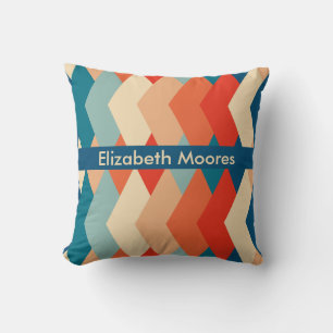 Vintage 60-tal Mönster Kudde