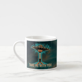 Vintage 60's Stil Flies Saucer Espressomugg