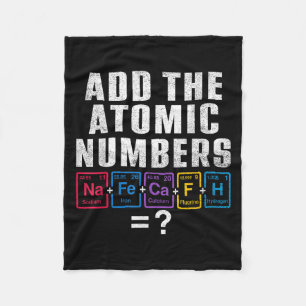 Vintage 67 Sex Sju Meme Matchande Element Period Fleecefilt