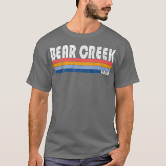 Vintage 70:s, 80:e Stil Bear Bäck, AK Premium 1988 T Shirt