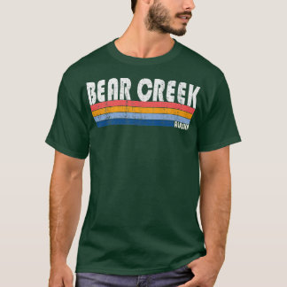 Vintage 70:s, 80:e Stil Bear Bäck, AK Premium 1990 T Shirt